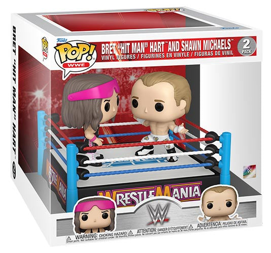 FUNKO MOMENTS WWE Bret Hart Vs Shawn Michaels