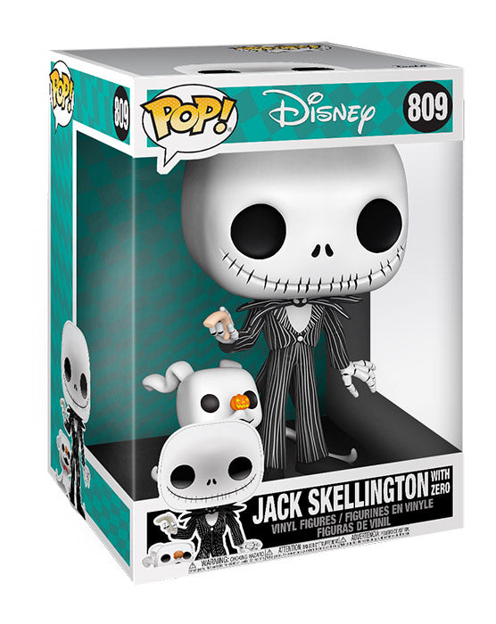 FUNKO BIG 25cm Nightmare B.C. Jack Skellington w/Zero 809