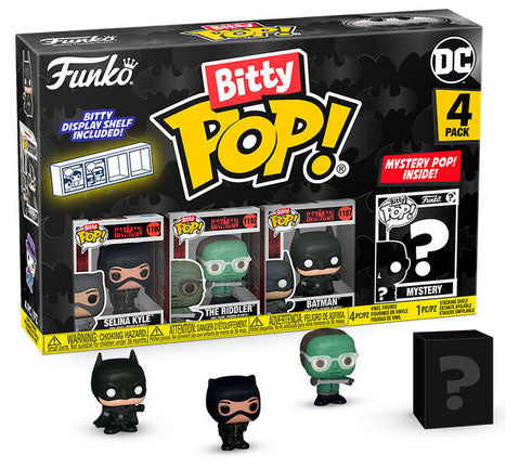 FUNKO BITTY POP 4 Pack Batman Catwoman