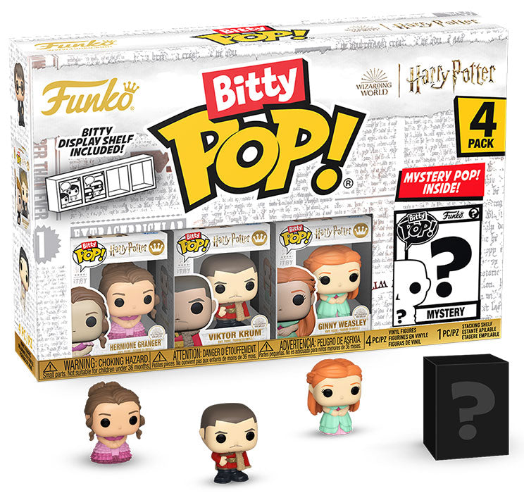 FUNKO BITTY POP 4 Pack Harry Potter Calice di Fuoco Hermione