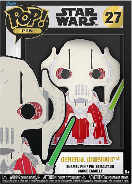 FUNKO PIN Star Wars General Grievous w/Chase 27