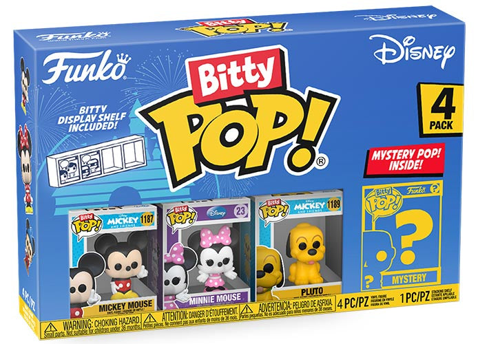 FUNKO BITTY POP 4 Pack Disney Mickey