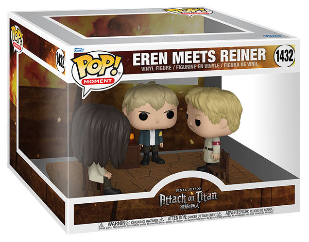 FUNKO MOMENTS Attack on Titan S5 Eren Meets Reiner 1432