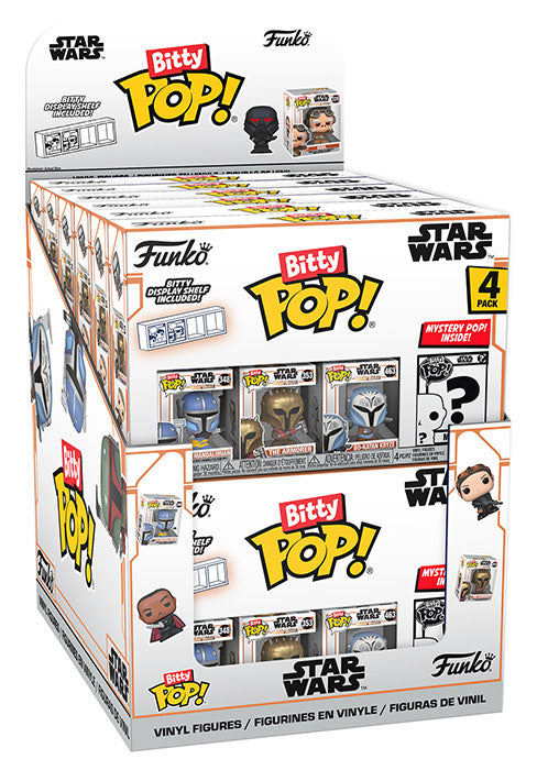 FUNKO BITTY POP 4 Pack Display da 12pz Star Wars Mandalorian