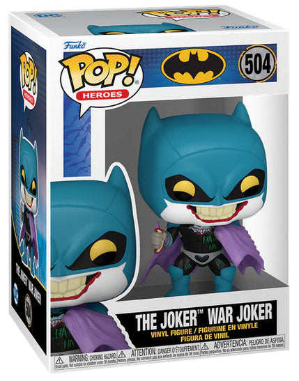 FUNKO POP Batman The Joker War Zone The Joker War Joker 504