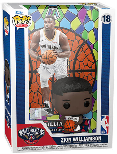 FUNKO CARD NBA Mosaic Orleans Pelicans Zion Williamson 18