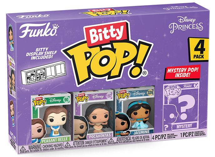 FUNKO BITTY POP 4 Pack Disney Princess Belle