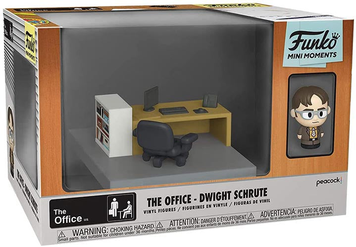 FUNKO MINI MOMENTS The Office Dwight Schrute w/Chase