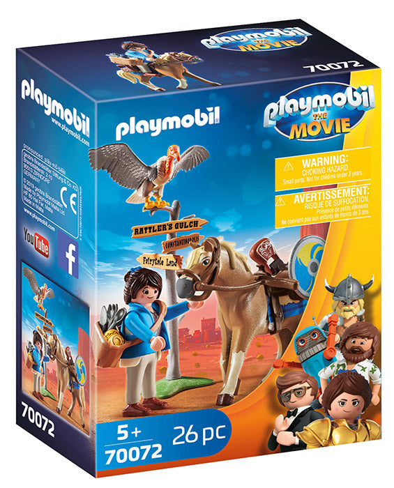 PLAYMOBIL The Movie marla con cavallo