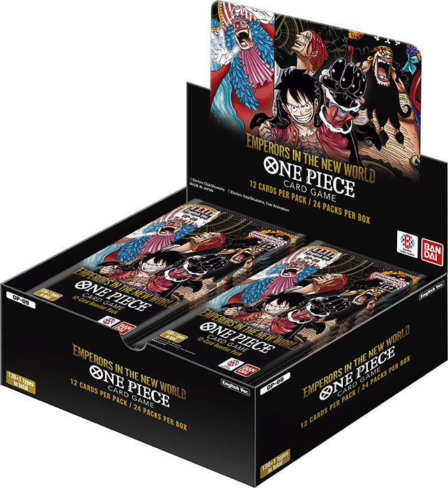 One Piece Card Game Emperor New World OP-09 EU Box 24 Buste