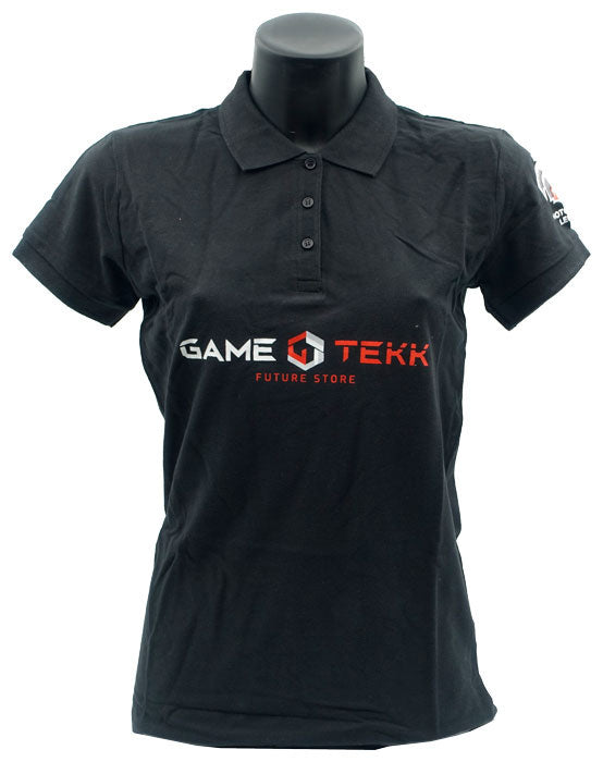 Polo Nera GameTekk Donna XXL