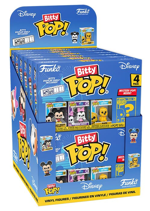 FUNKO BITTY POP 4 Pack Display da 12pz Disney