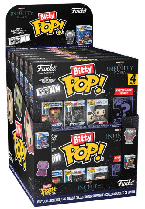 FUNKO BITTY POP 4 Pack Display da 12pz Marvel The Avengers