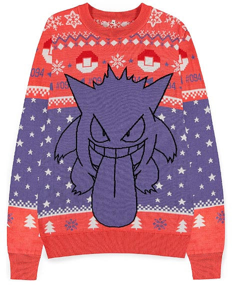 Maglione Natale Pokemon Gengar