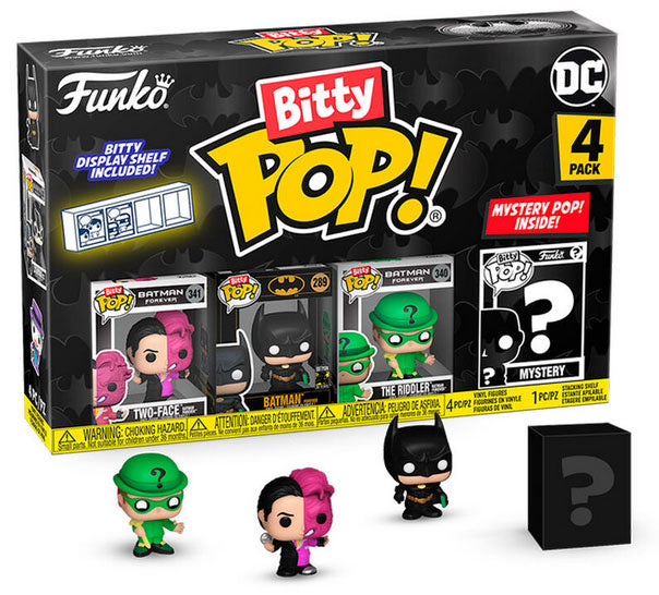 FUNKO BITTY POP 4 Pack Batman Two-Face (Batman Forever)