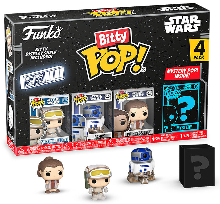 FUNKO BITTY POP 4 Pack Star Wars Luke Skywalker