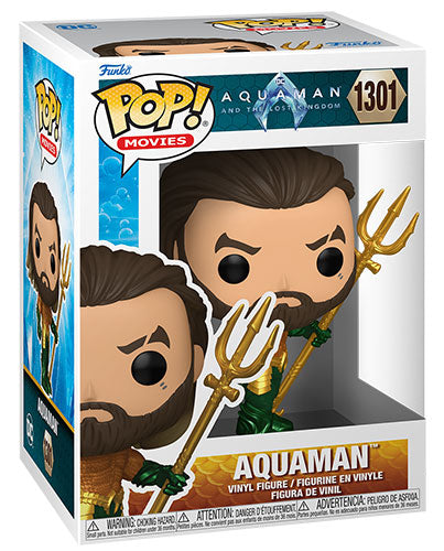 FUNKO POP Aquaman and The Lost Kingdom Aquaman Hero 1301