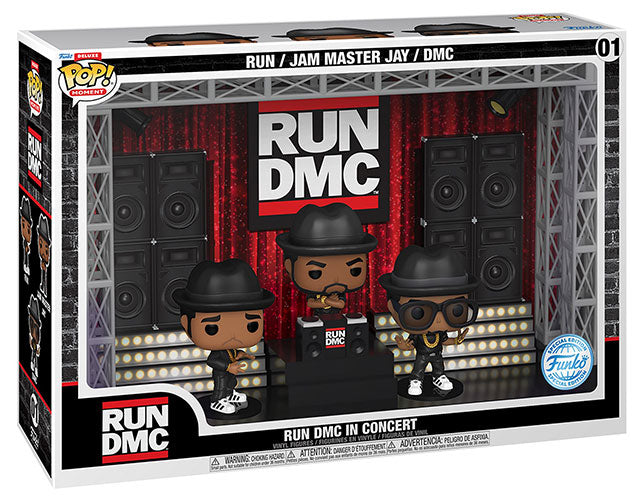 FUNKO MOMENTS Deluxe RUN DMC in Concert 01