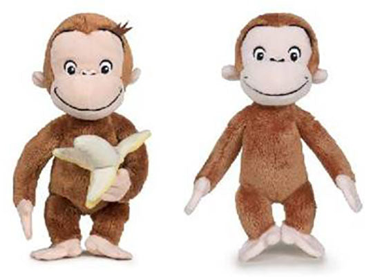 Peluche Curious George 25cm