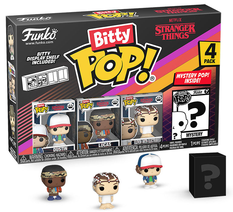 FUNKO BITTY POP 4 Pack Stranger Things Dustin