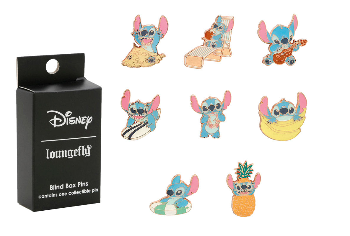 FUNKO PIN MINI BLIND BOX Disney Stitch Summer