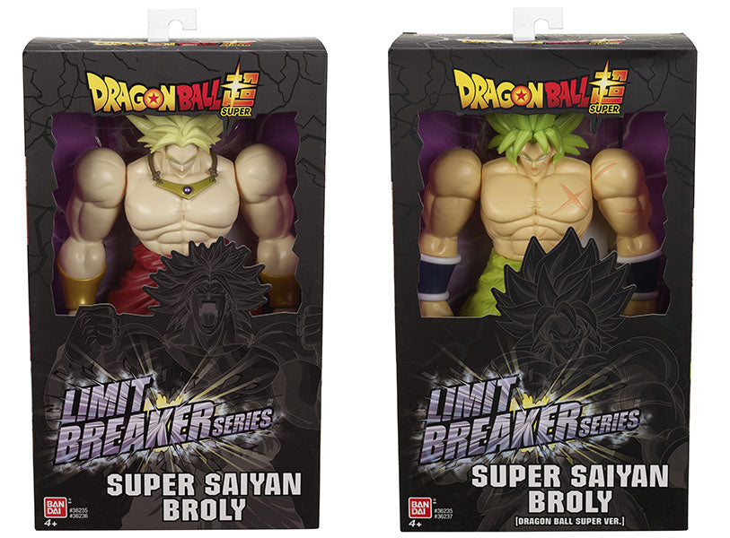 Dragon Ball Super Limit Breaker Broly 33cm 1pz Assortimento