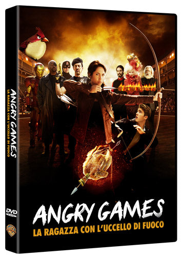 Angry Games-Ragazza con Uccello di Fuoco