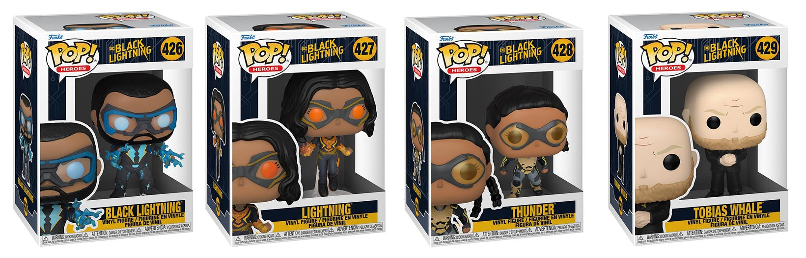 FUNKO POP ASSORTIMENTO Black Lightning