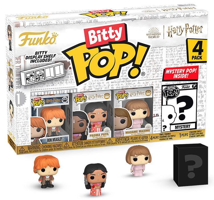 FUNKO BITTY POP 4 Pack Harry Potter Calice di Fuoco Ron