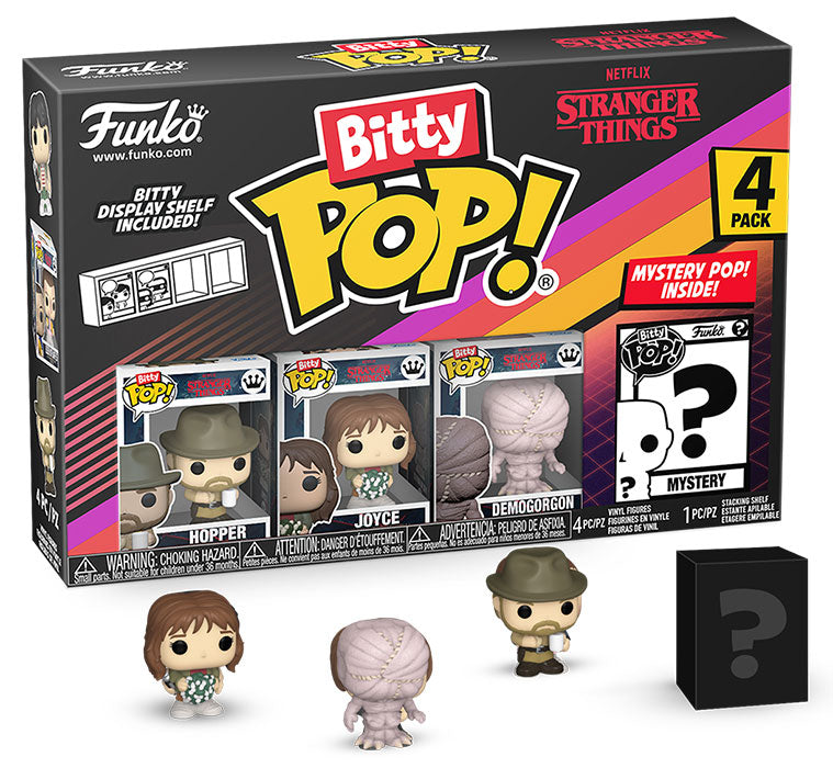 FUNKO BITTY POP 4 Pack Stranger Things Hopper