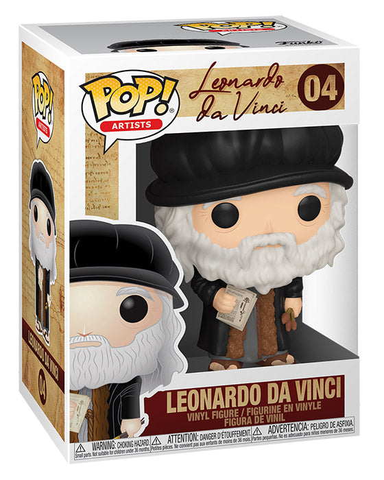 FUNKO POP Artists Leonardo Da Vinci 04