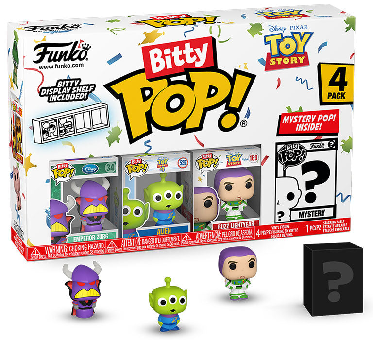 FUNKO BITTY POP 4 Pack Toy Story Zurg