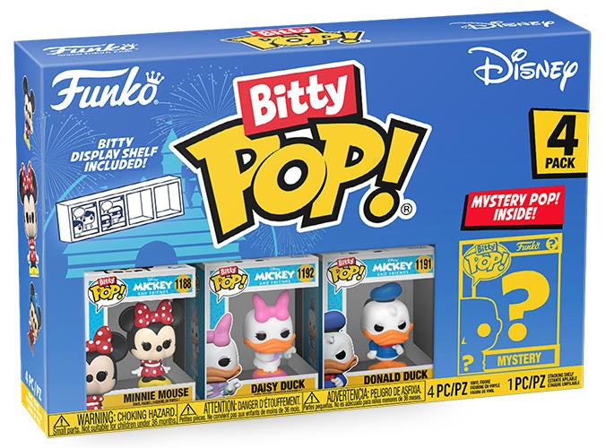 FUNKO BITTY POP 4 Pack Disney Minnie