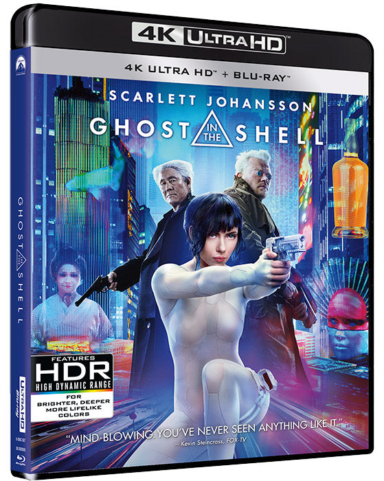 Ghost in the Shell 4K + BD (2 dischi)