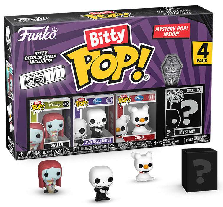 FUNKO BITTY POP 4 Pack Nightmare B.C. Sally