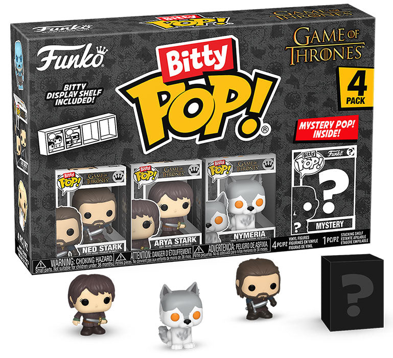 FUNKO BITTY POP 4 Pack Game of Thrones Ned Stark