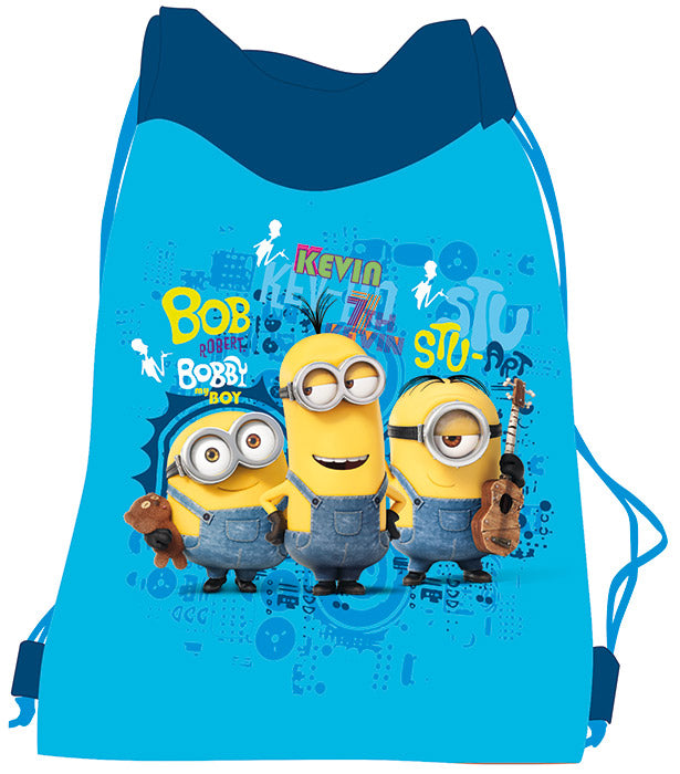 Sacca Minions Blu 30x40cm