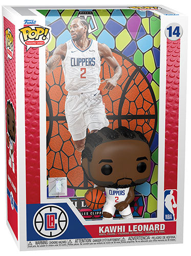 FUNKO CARD NBA Mosaic Los Angeles Clippers Kawhi Leonard 14