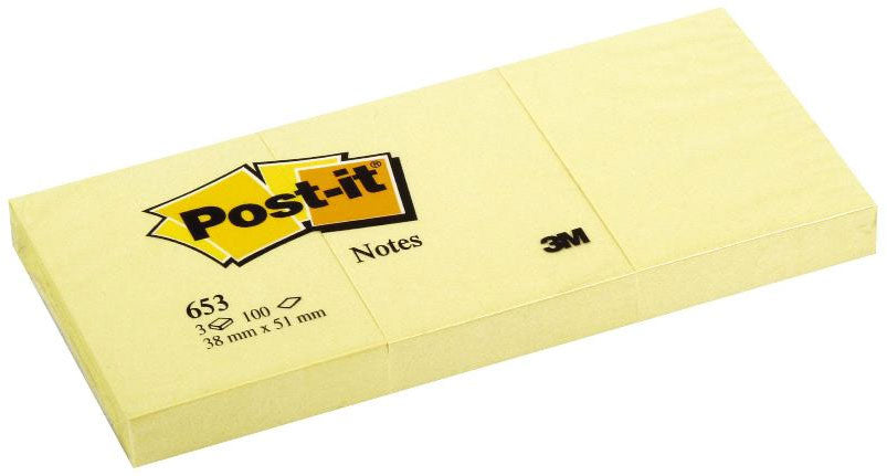 Post-It 3 Blocchetti 38x51mm (4pz)