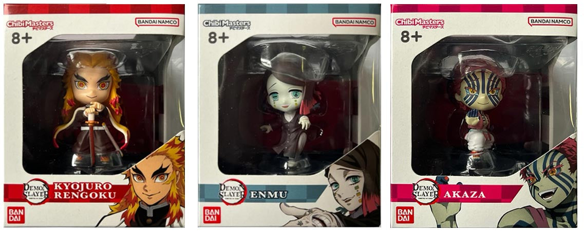 Demon Slayer Chibi Master 8cm Serie 2023 Assortimento