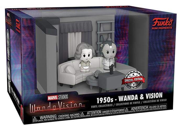 FUNKO MINI MOMENTS WandaVision 1950s Wanda & Vision