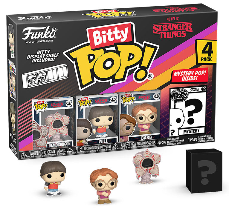 FUNKO BITTY POP 4 Pack Stranger Things Demogorgon