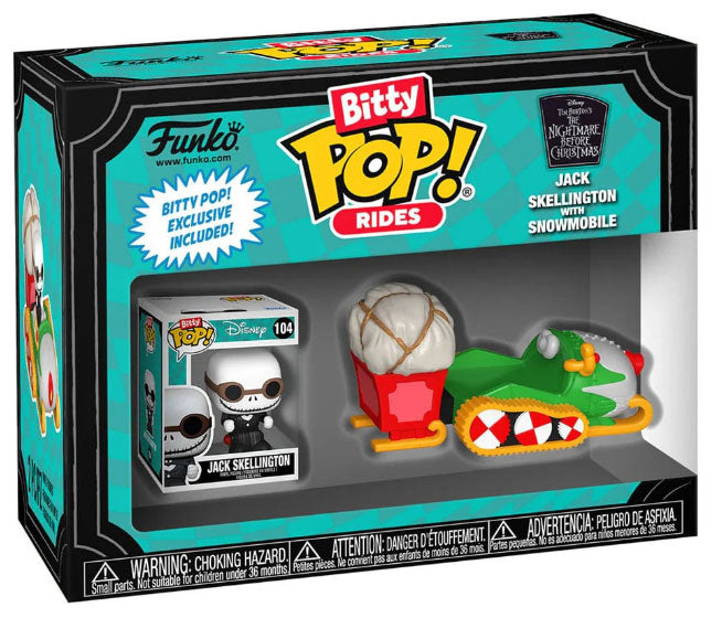 FUNKO BITTY POP Ride Nightmare B.C. Jack and Snowmobile