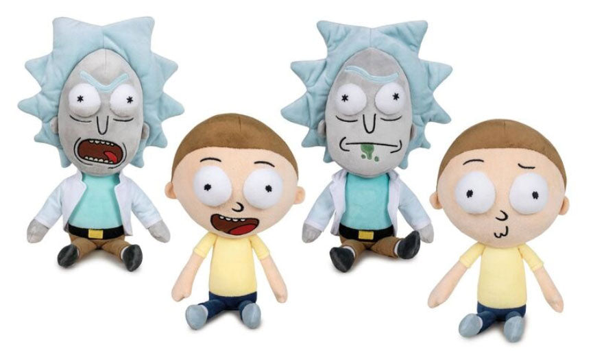 Peluche Rick and Morty 1pz Assortimento 32cm