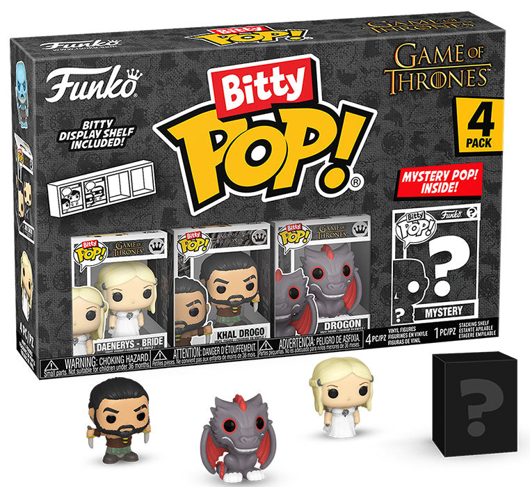 FUNKO BITTY POP 4 Pack Game of Thrones Daenerys Targaryen