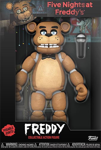 FUNKO FIGURE BIG 34cm FNAF Security Breach S3 Freddy