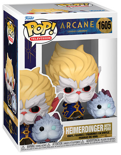 FUNKO POP Arcane: League of Legends Heimerdinger w/Poro 1605