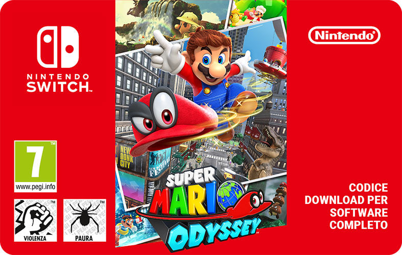 Super Mario Odyssey Switch PIN