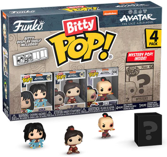 FUNKO BITTY POP 4 Pack Avatar The Last Airbender Azula