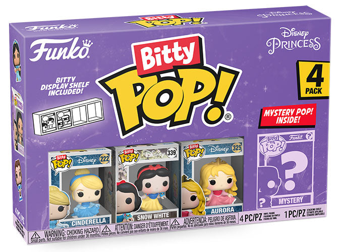 FUNKO BITTY POP 4 Pack Disney Princess Cenerentola